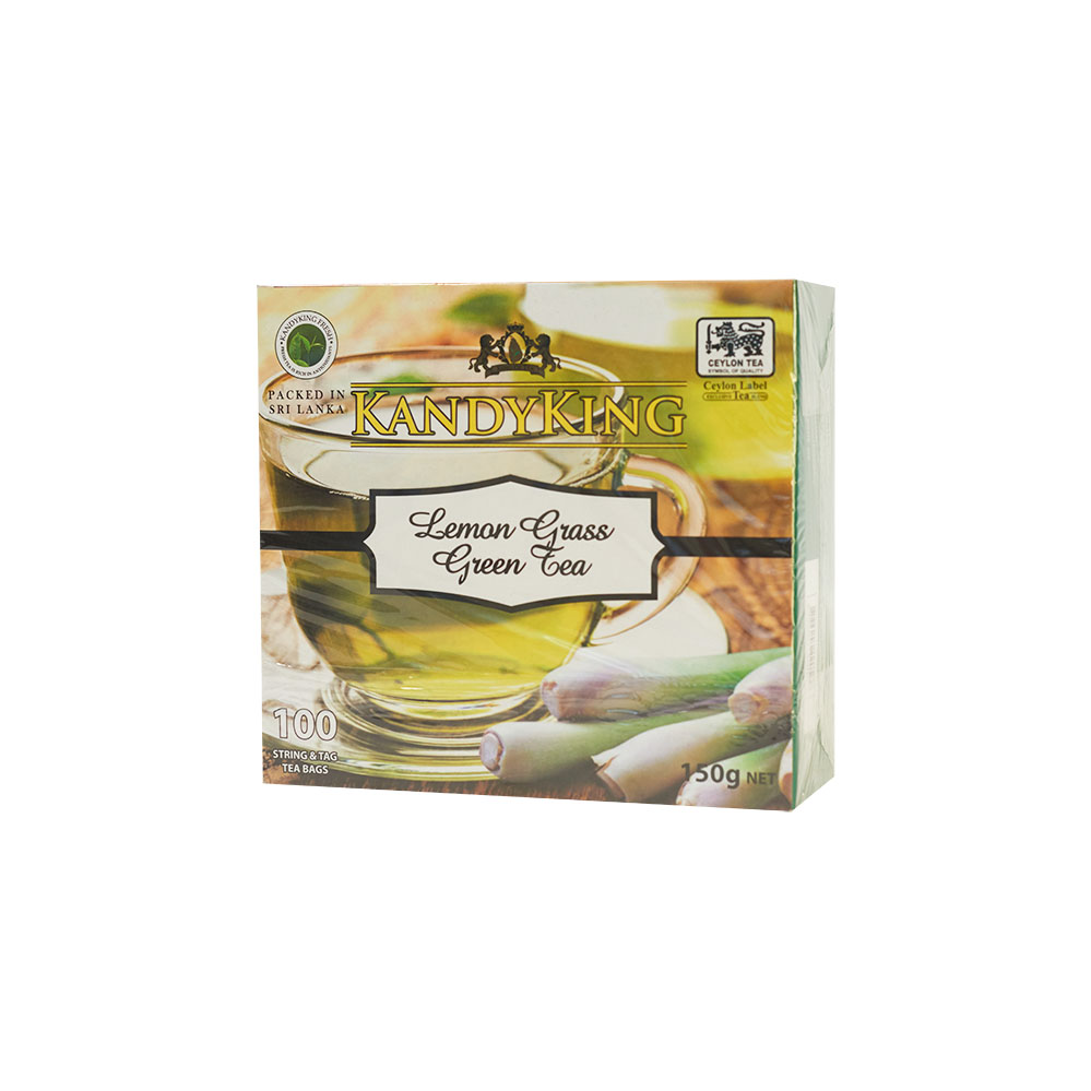 Kandy King чай зеленый с лимонграсом 150 г